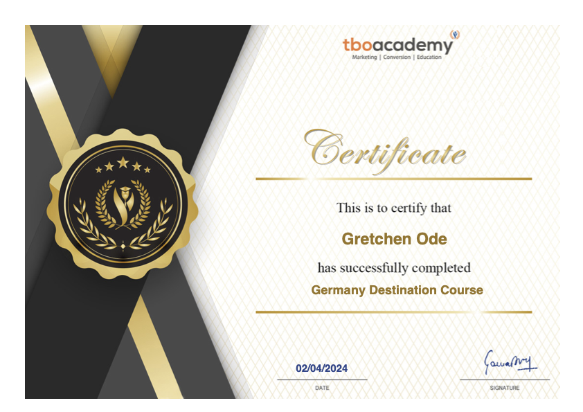 Germany Destination Course